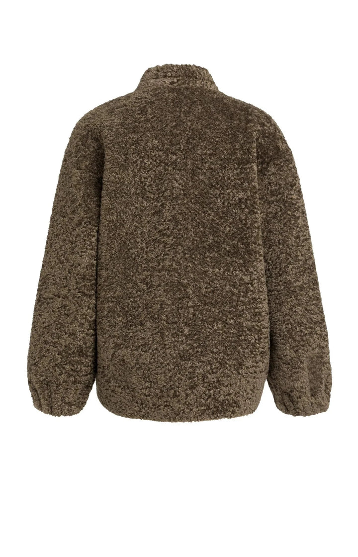FAUX FUR WRAP JACKET JACKET YAYA 