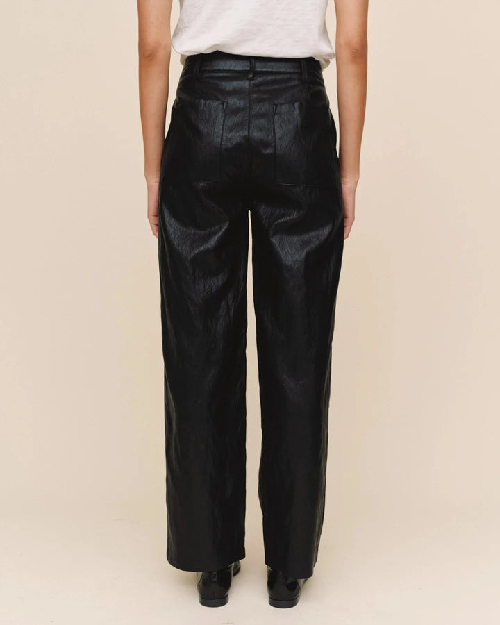 FAUX LEATHER PANT Pants BELLA DAHL 