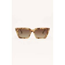 FEEL GOOD SUNGLASSES ACCESSORIES Z SUPPLY BLONDE TORT 