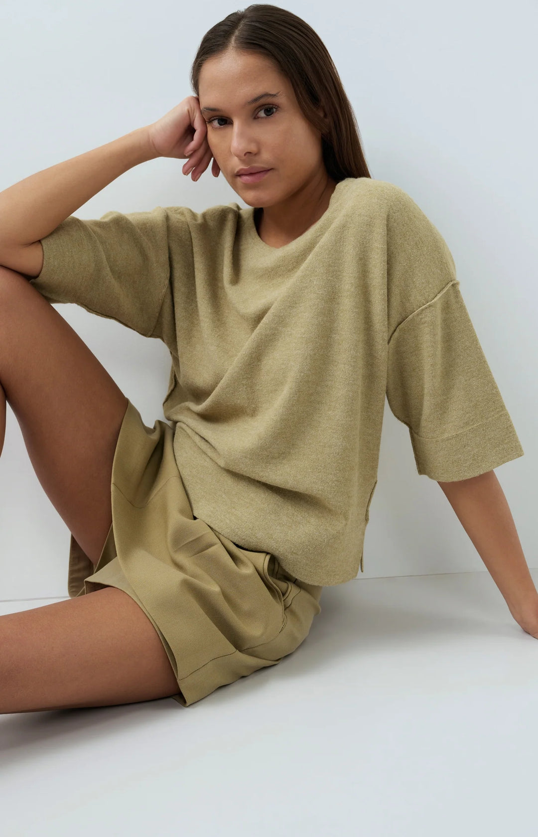 OVERSIZED KNIT TSHIRT