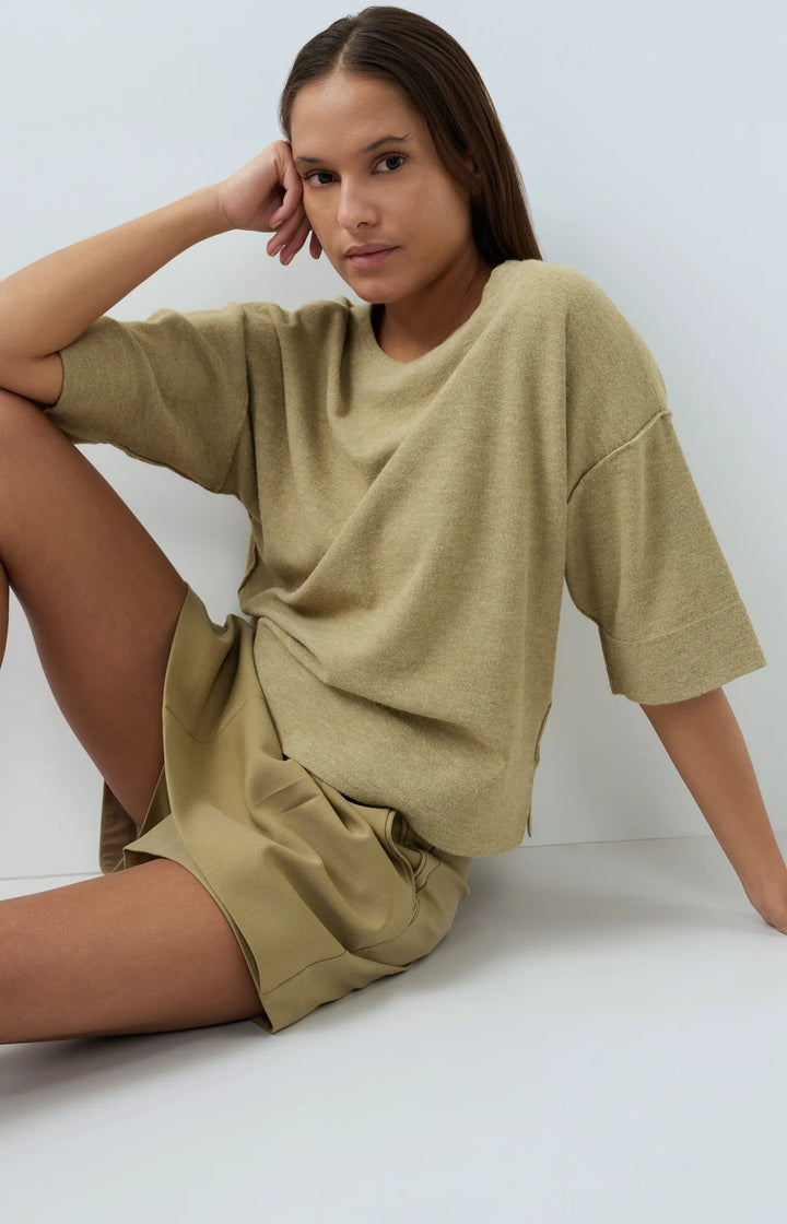 OVERSIZED KNIT TSHIRT