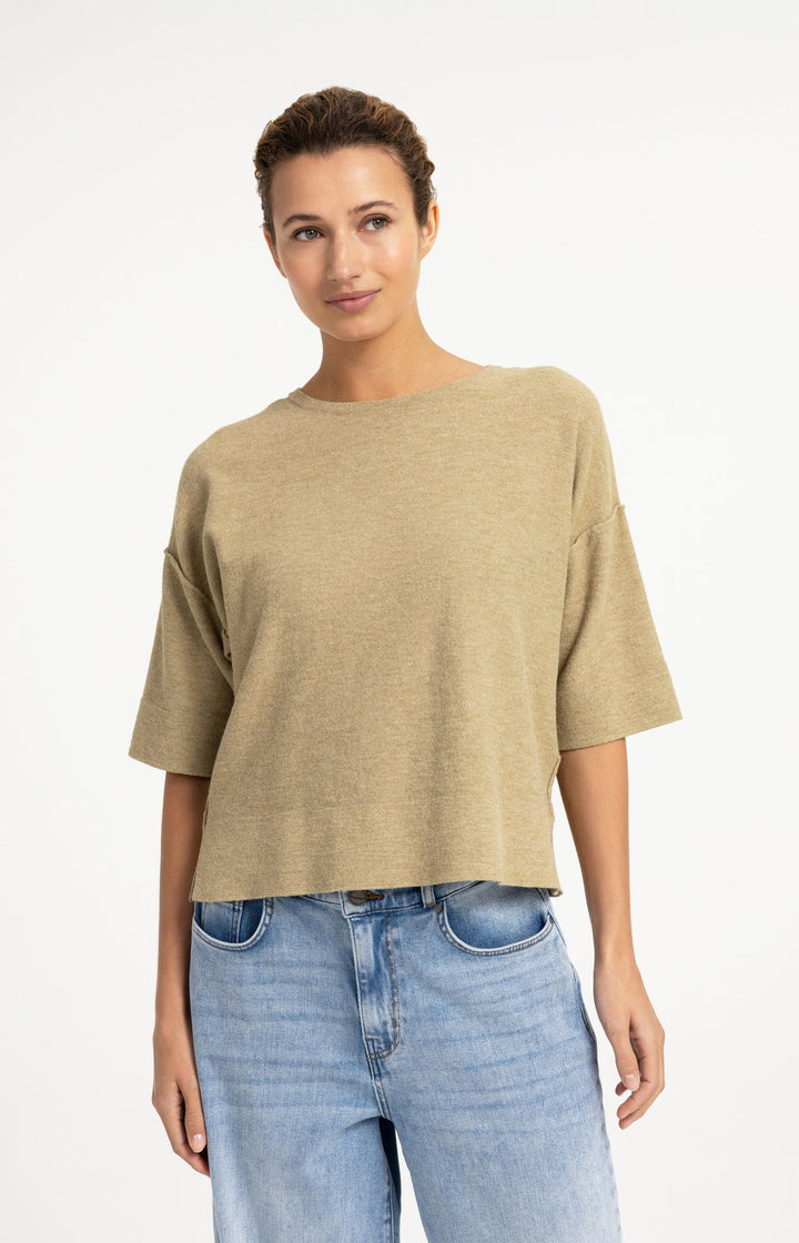 OVERSIZED KNIT TSHIRT