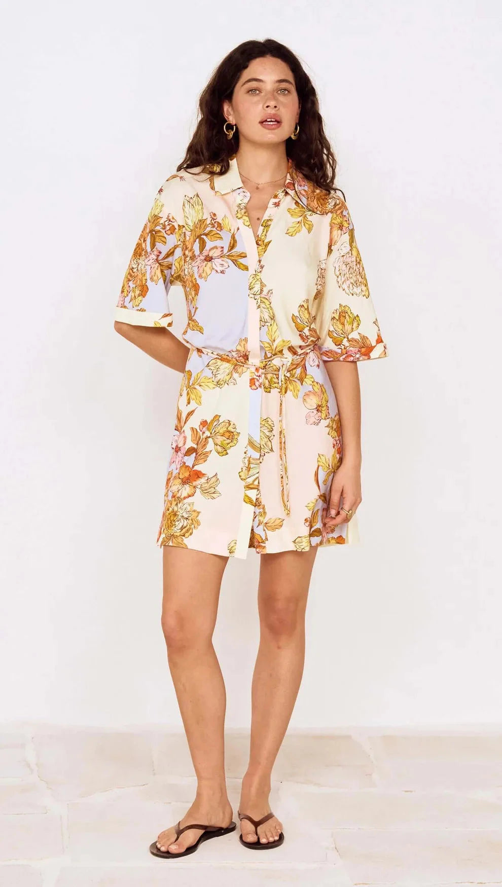 FIORE MINI SHIRT DRESS Dress MINKPINK 