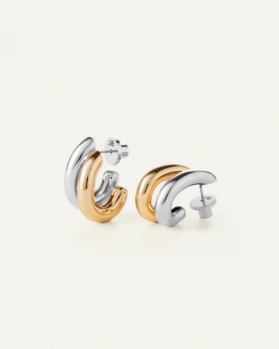 FLORENCE EARRINGS Jewelry JENNY BIRD TWO-TONE 