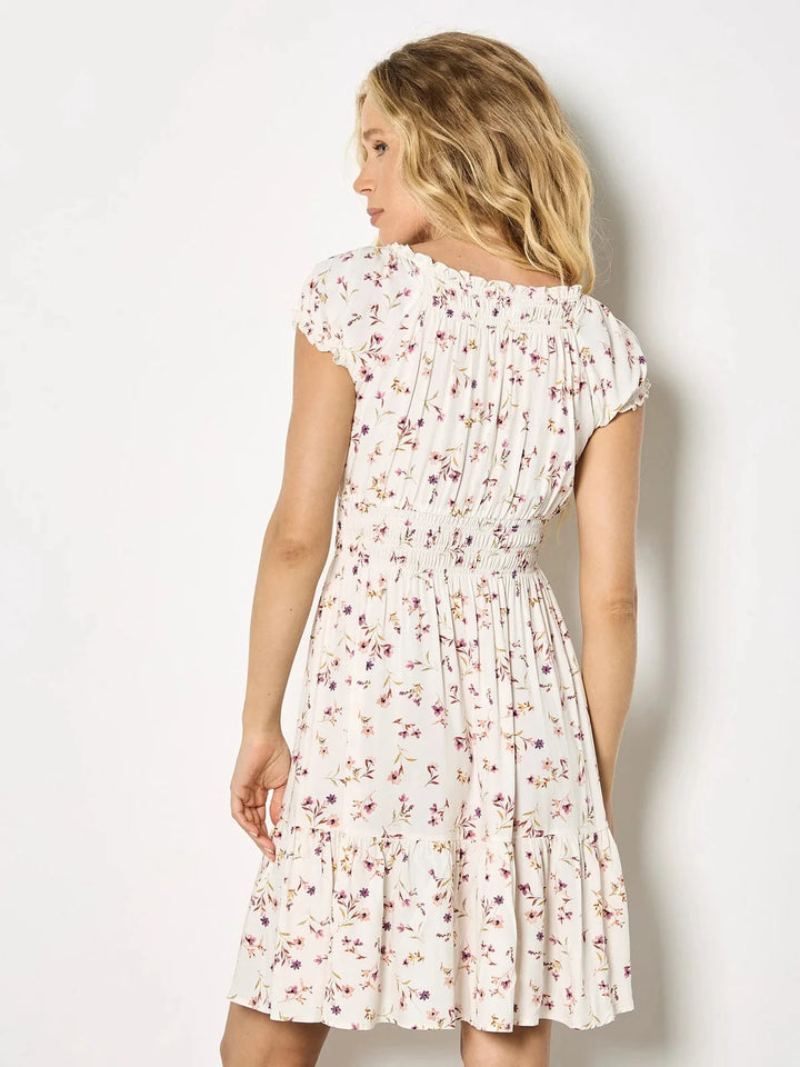FLORES DRESS Dress APRICOT 