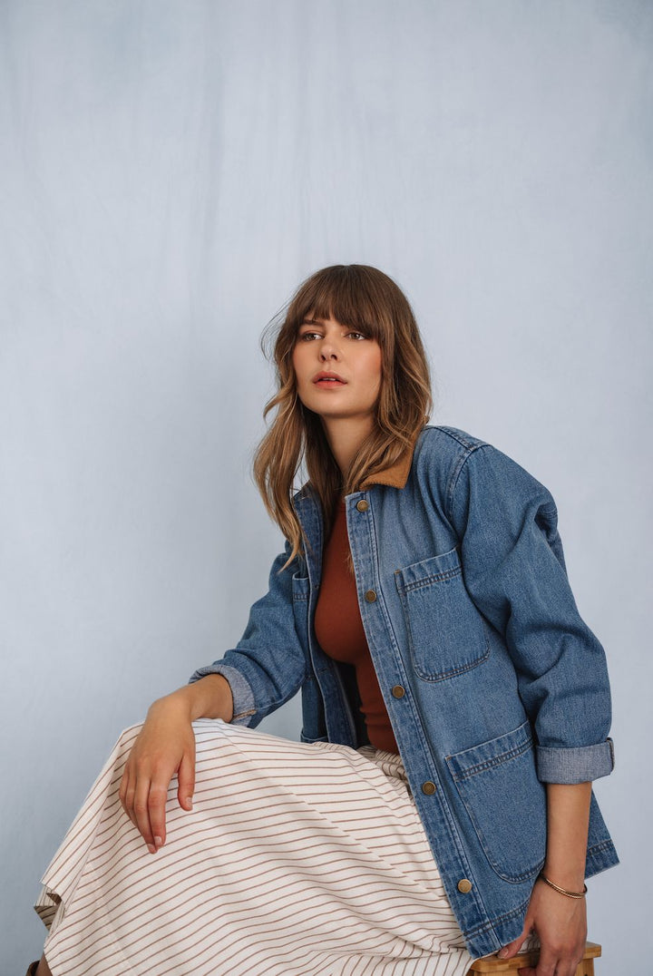 FLYNN JACKET JACKET GENTLE FAWN 