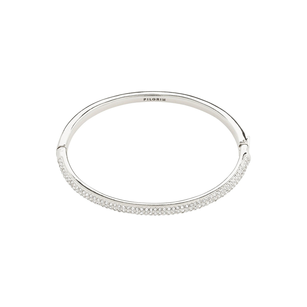 FOCUS BANGLE Jewelry PILGRIM SILVER PLATED 