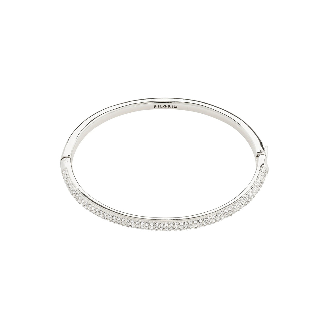 FOCUS BANGLE Jewelry PILGRIM SILVER PLATED 