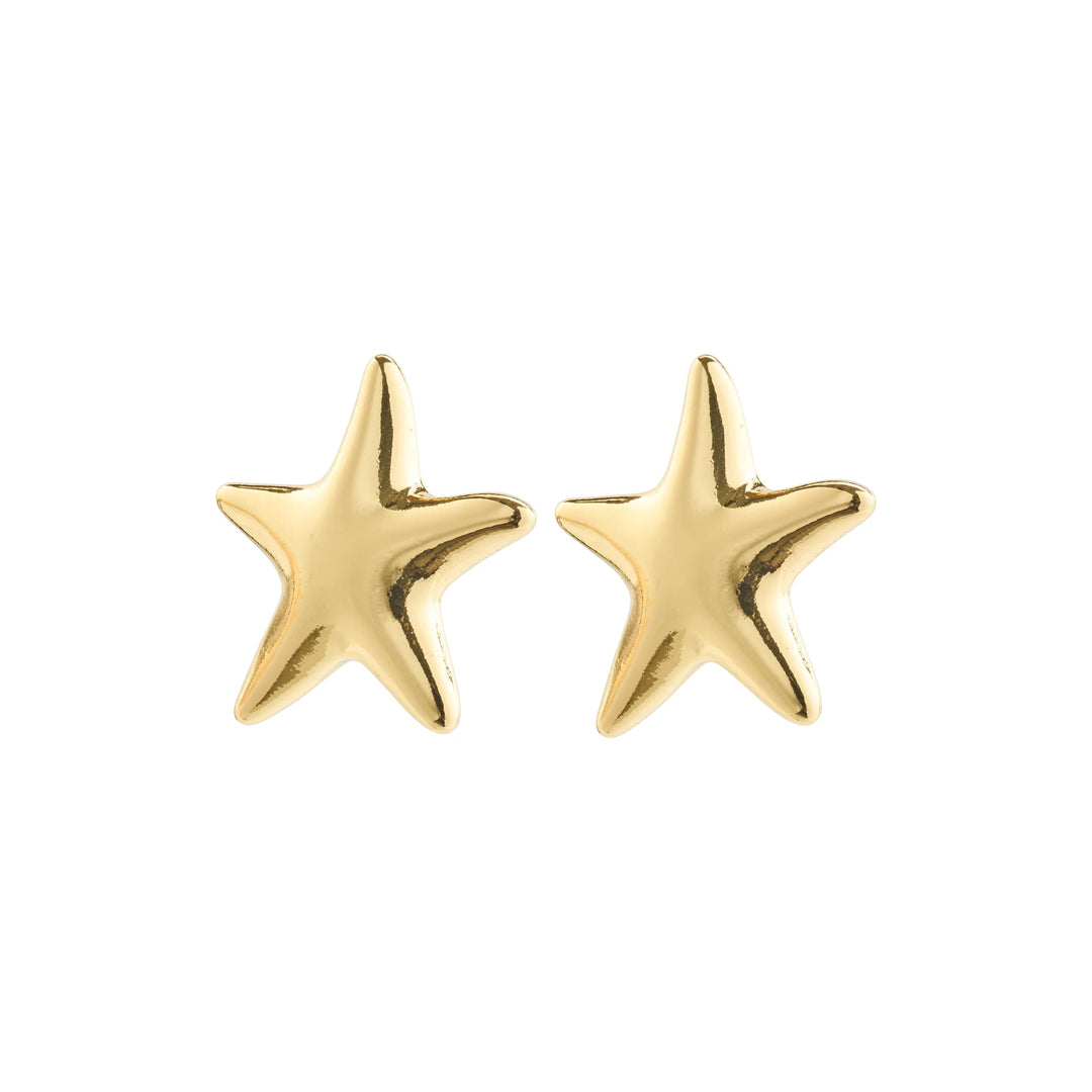 FORCE EARRINGS Jewelry PILGRIM GOLD PLATED 