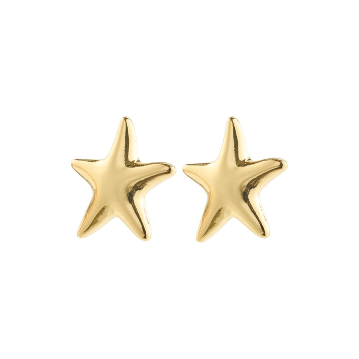 FORCE EARRINGS Jewelry PILGRIM GOLD PLATED 