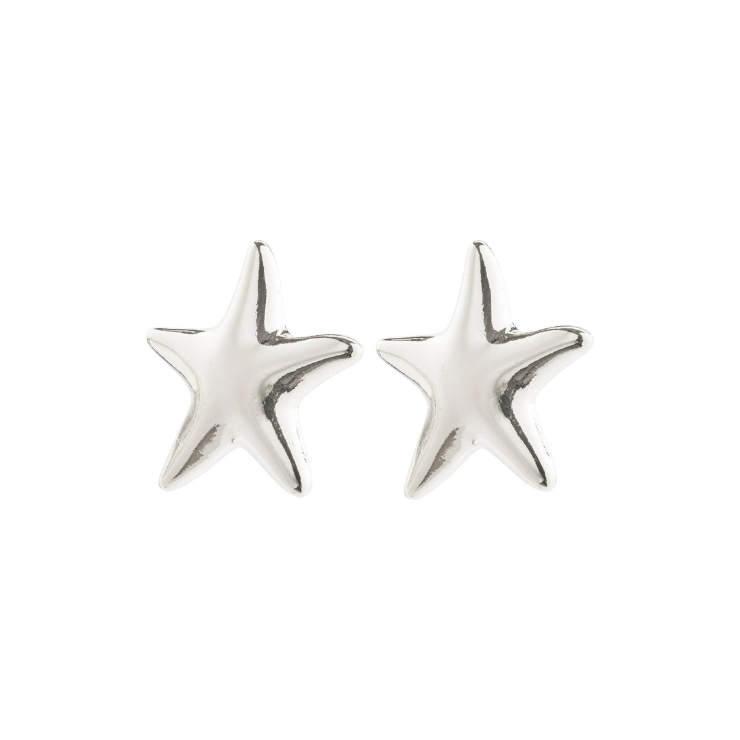 FORCE EARRINGS Jewelry PILGRIM SILVER PLATED 