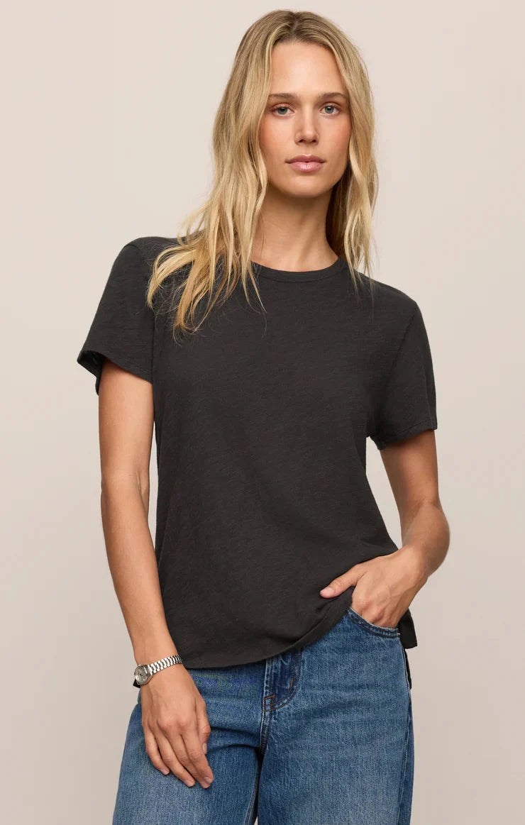 FOUNDATION SLUB TEE T-Shirt Z SUPPLY XS BLACK SAND 