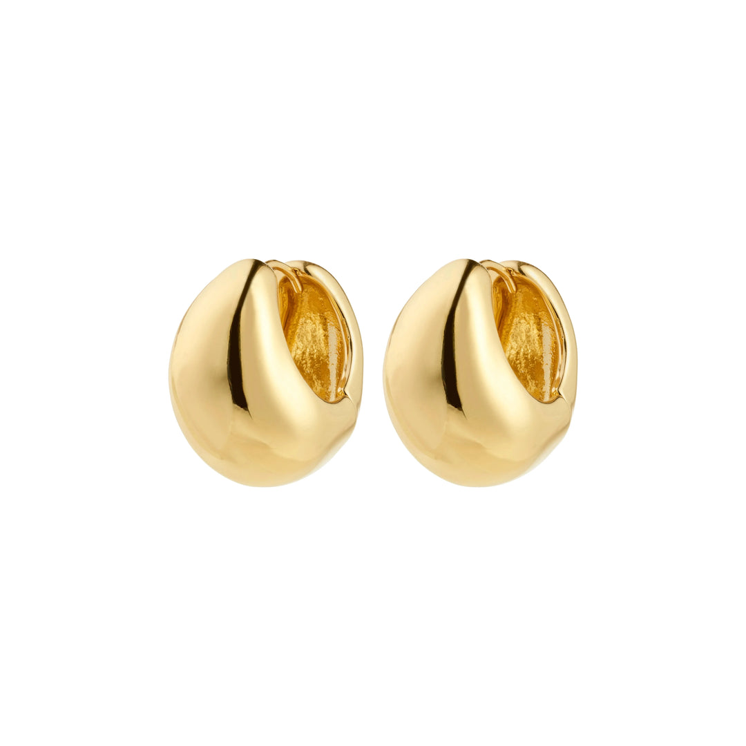 FREE HOOPS Jewelry PILGRIM GOLD PLATED 