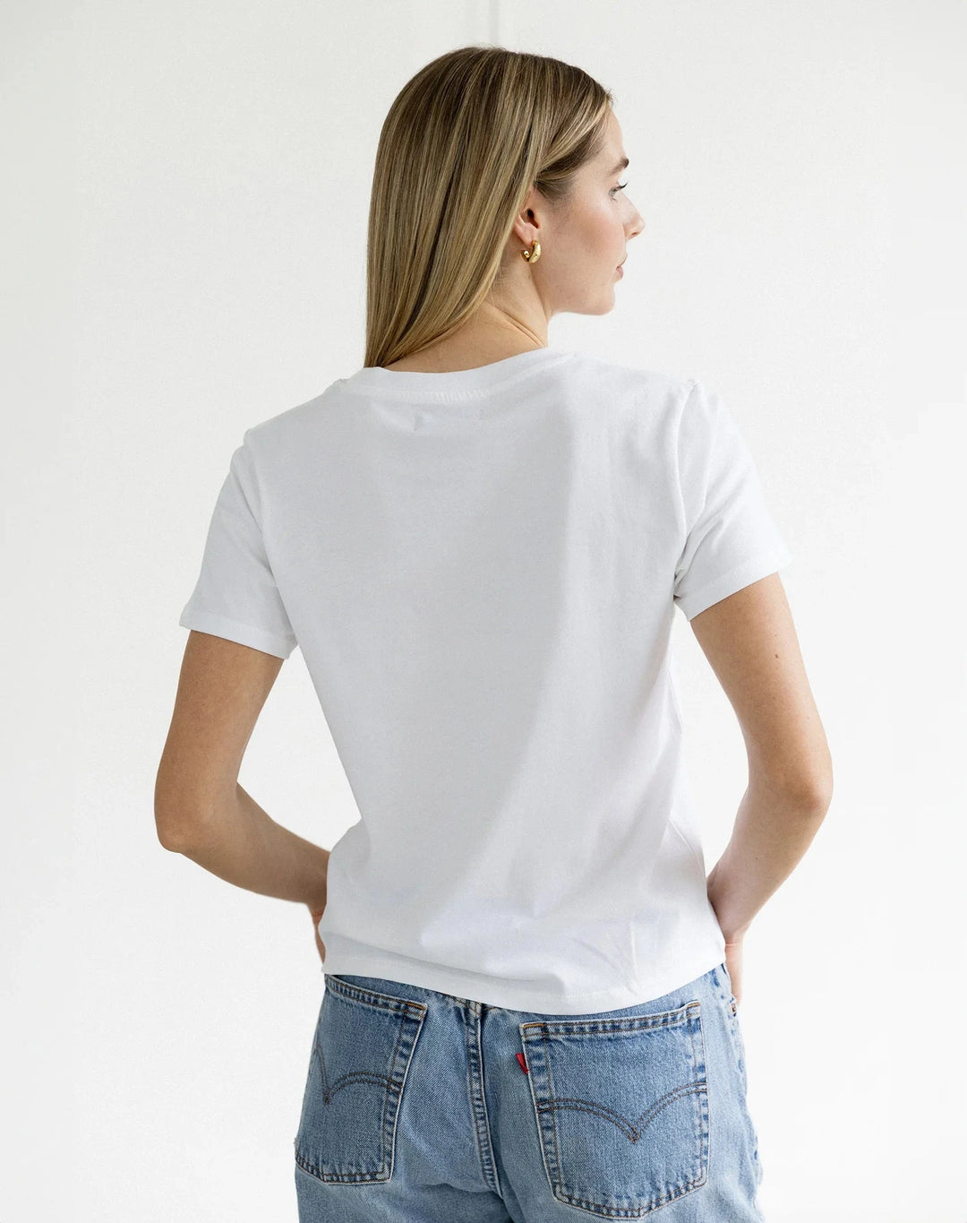 FRIES BEFORE GUYS TEE T-Shirt BRUNETTE THE LABEL 