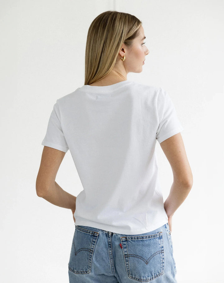 FRIES BEFORE GUYS TEE T-Shirt BRUNETTE THE LABEL 