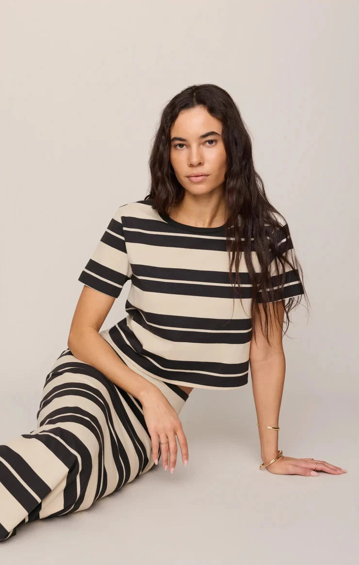 GAIL STRIPED MIDI SKIRT SKIRT Z SUPPLY 