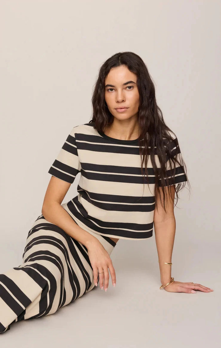 GAIL STRIPED MIDI SKIRT SKIRT Z SUPPLY 