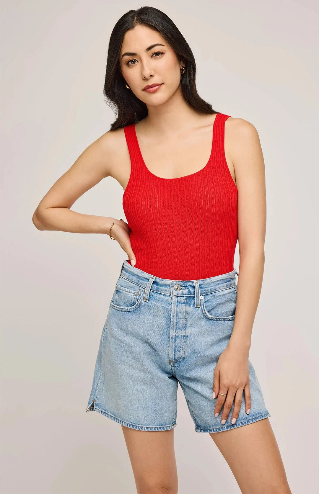 GALA TANK TOP GENTLE FAWN 