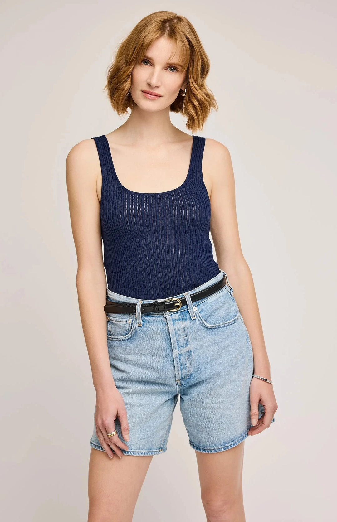 GALA TANK TOP GENTLE FAWN XS NAVY 
