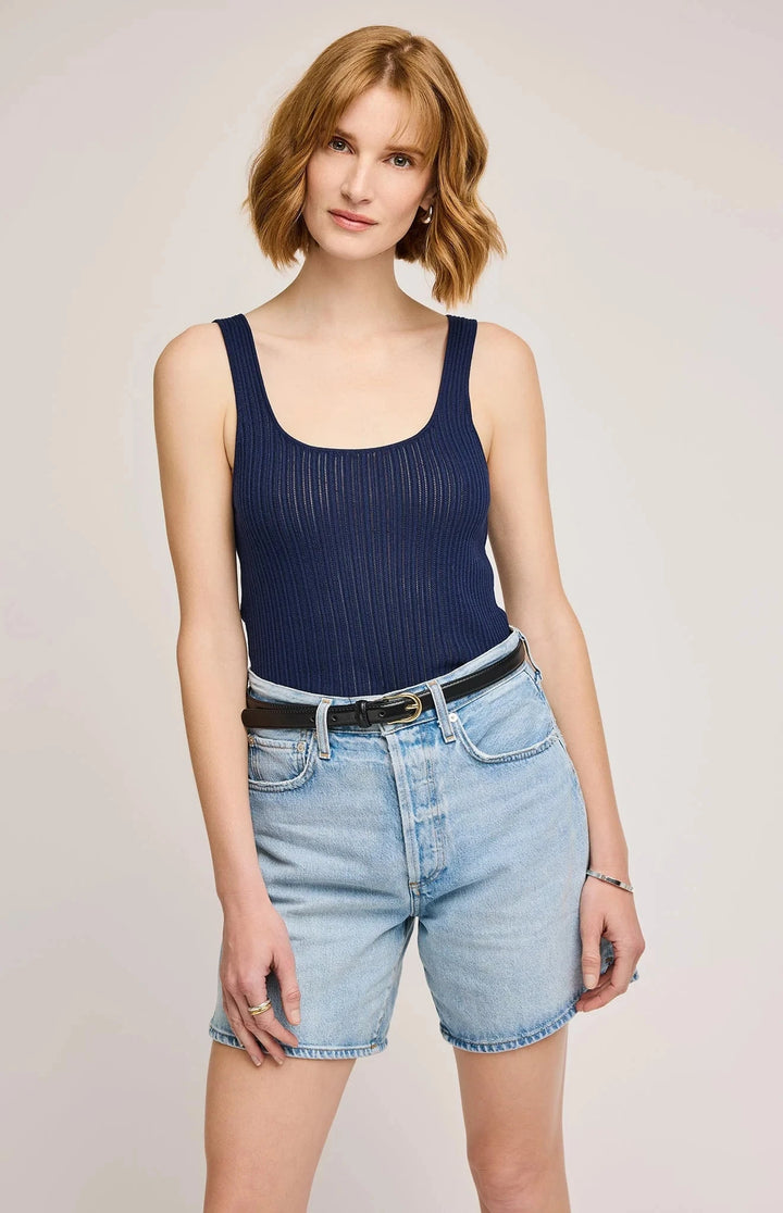 GALA TANK TOP GENTLE FAWN XS NAVY 