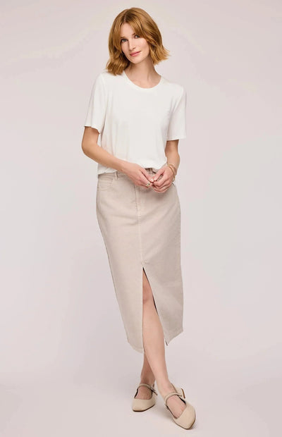 GEORGIA MIDI SKIRT SKIRT GENTLE FAWN 