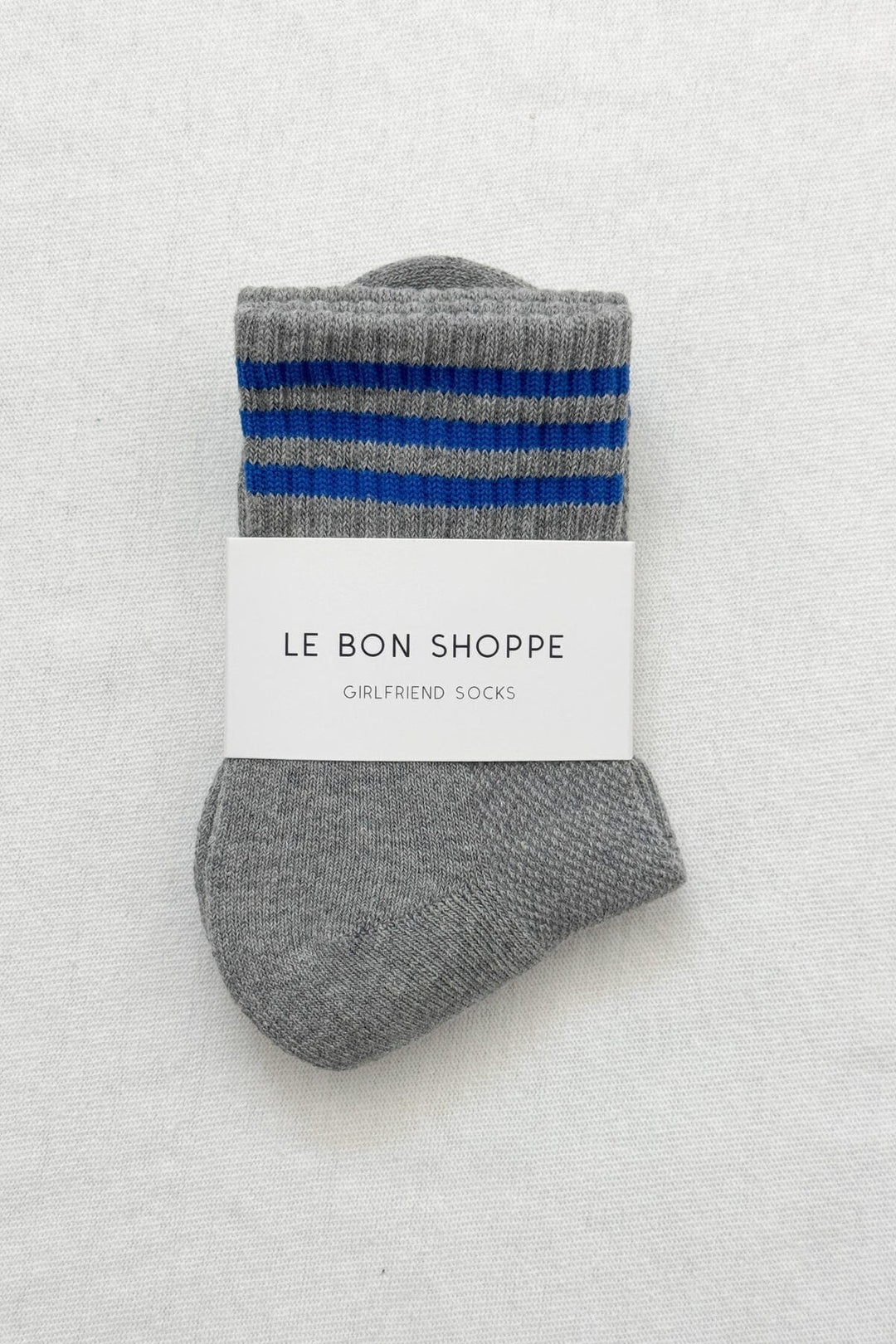 GIRLFRIEND SOCKS - GREY Socks LE BON SHOPPE 