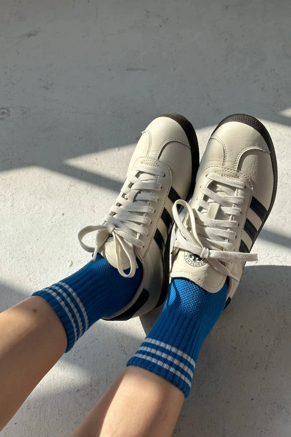 GIRLFRIEND SOCKS - ROYAL BLUE Socks LE BON SHOPPE 