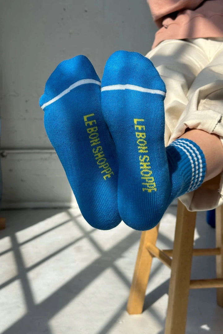 GIRLFRIEND SOCKS - ROYAL BLUE Socks LE BON SHOPPE 