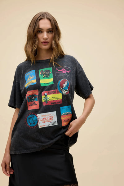 GRATEFUL DEAD BACKSTAGE MERCH TEE T-Shirt DAYDREAMER 