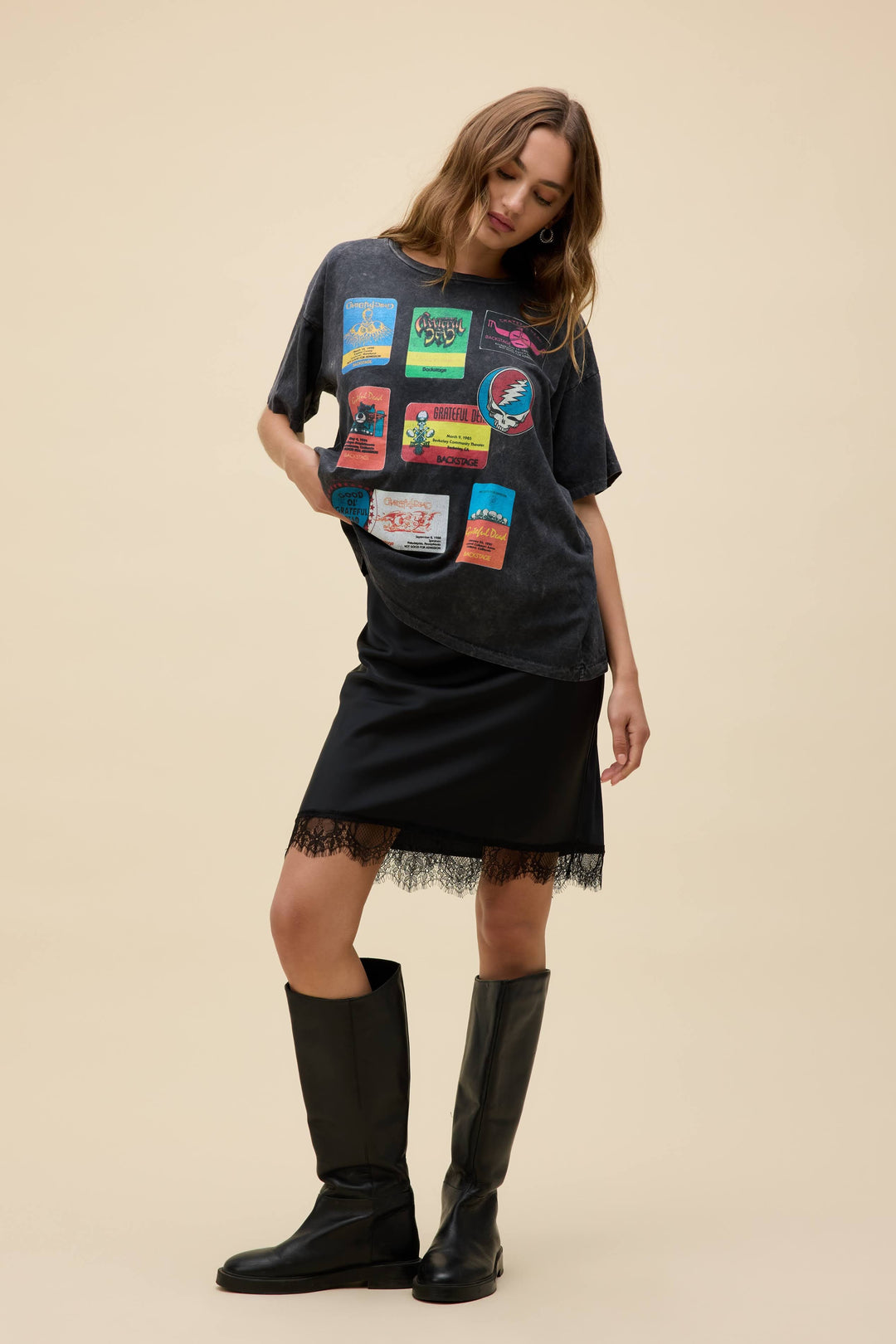 GRATEFUL DEAD BACKSTAGE MERCH TEE T-Shirt DAYDREAMER 
