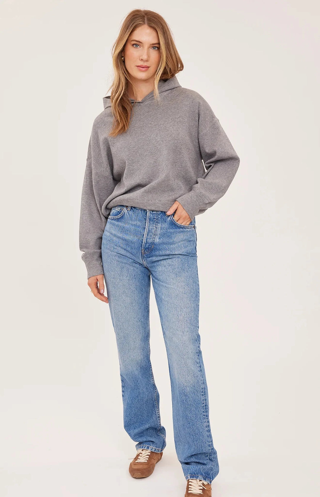 GRAYSON SWEATSHIRT SWEATER GENTLE FAWN 