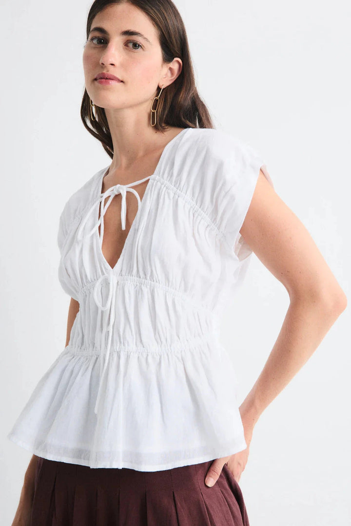 GRETA TOP TOP MUS &amp; BOMBON XS WHITE 