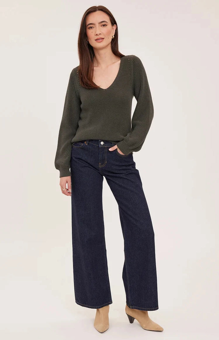HAILEY SWEATER SWEATER GENTLE FAWN XS OLIVE 