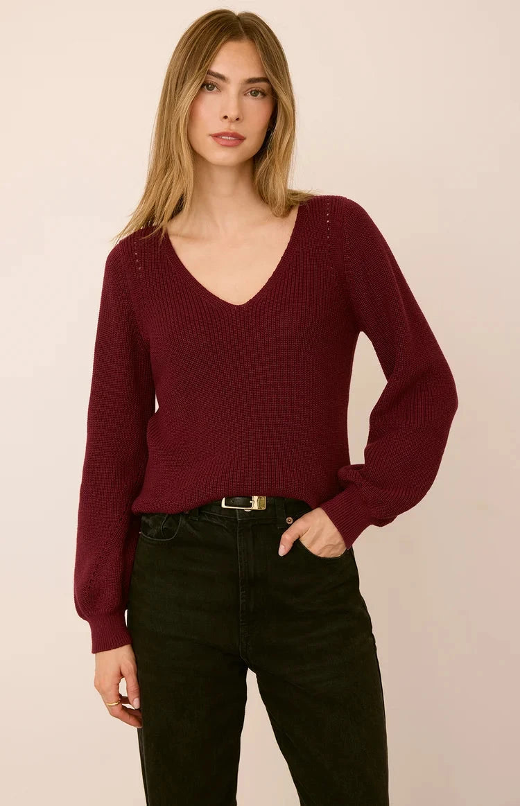 HAILEY SWEATER SWEATER GENTLE FAWN XS PORT 
