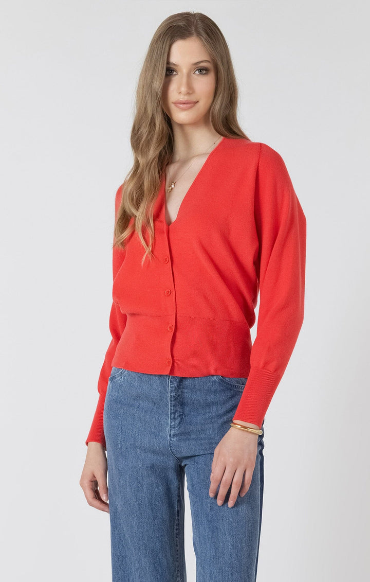 HAISLEY TOP Cardigan BLACK TAPE 