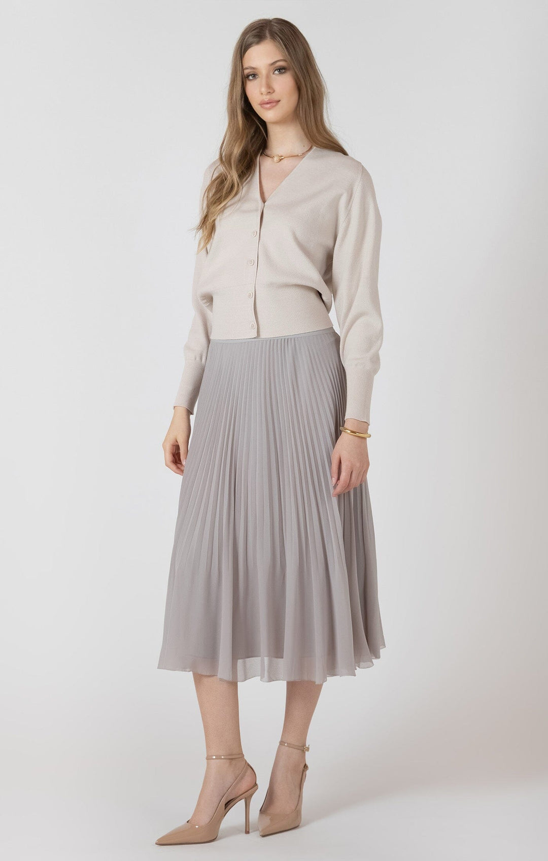 HAISLEY TOP Cardigan BLACK TAPE 