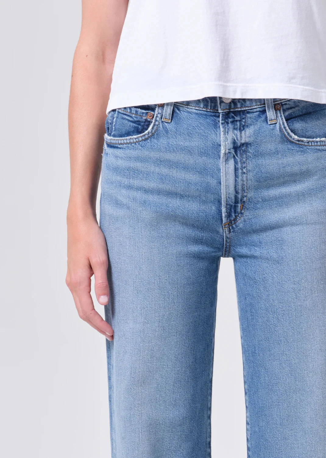 HARPER STRAIGHT - KINDLE DENIM AGOLDE 