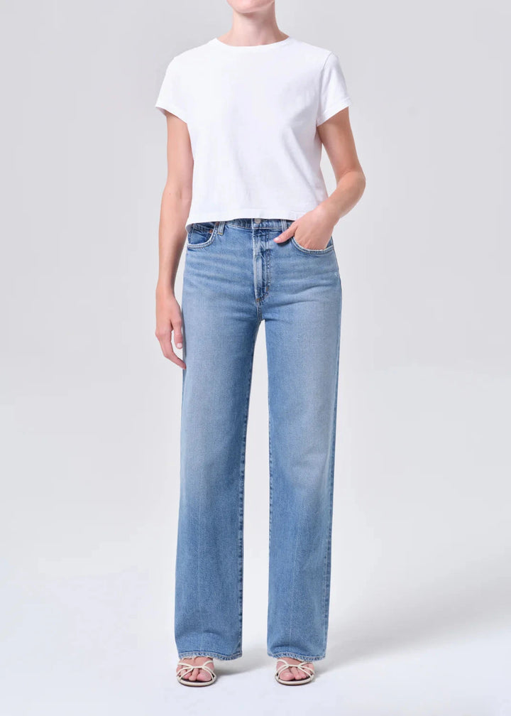 HARPER STRAIGHT - KINDLE DENIM AGOLDE 