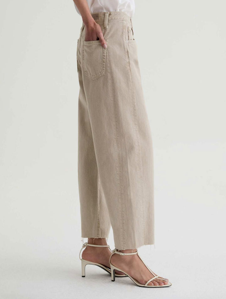 HATTIE CROP - SULFUR LIGHT TAUPE Pants AG 