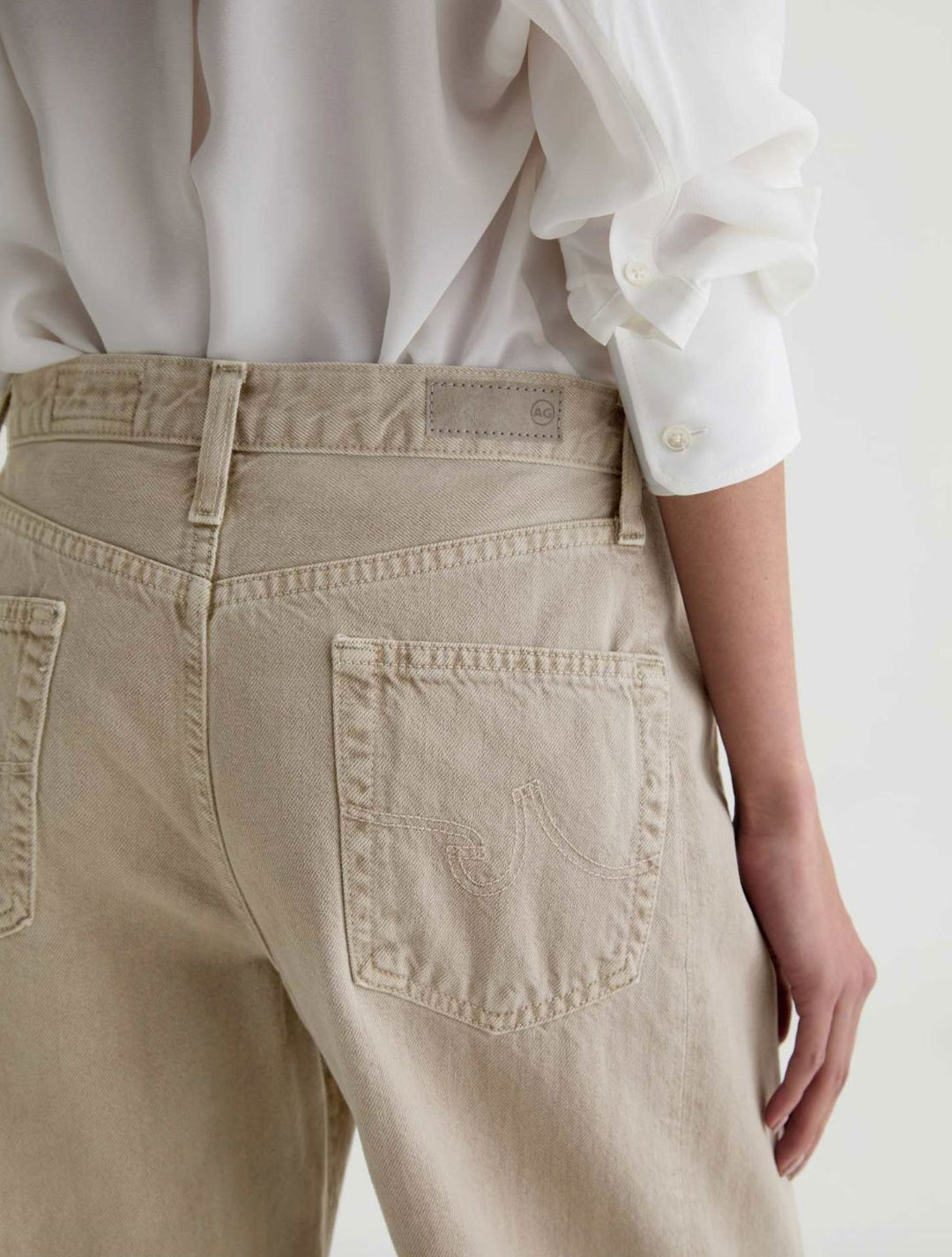 HATTIE CROP - SULFUR LIGHT TAUPE Pants AG 