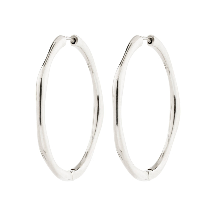HAZE HOOPS Jewelry PILGRIM SILVER PLATED 