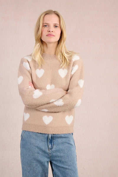 HEART SWEATER SWEATER MOLLY BRACKEN 