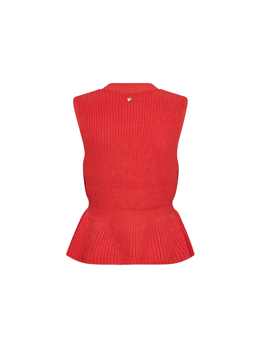 HERBI KNIT VEST TOP MOS MOSH 