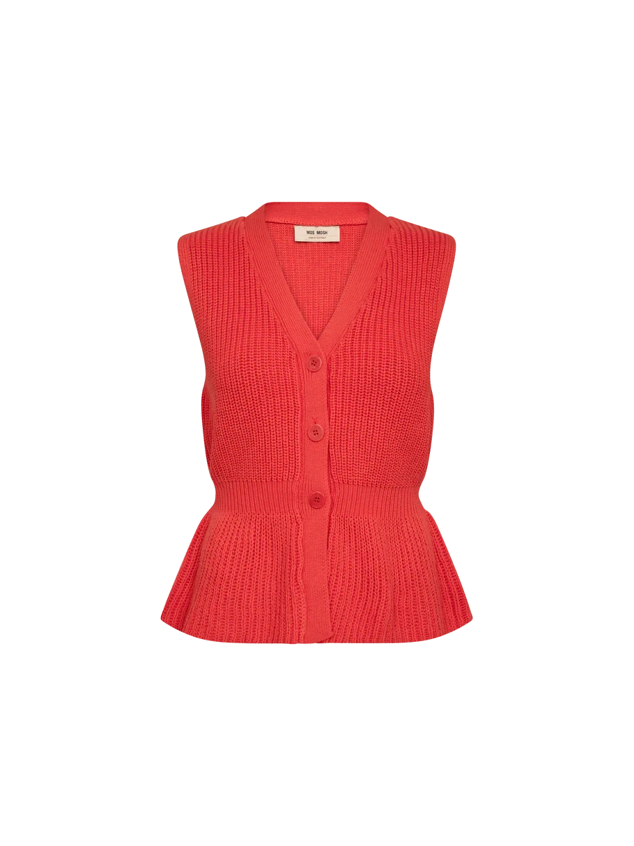 HERBI KNIT VEST TOP MOS MOSH 