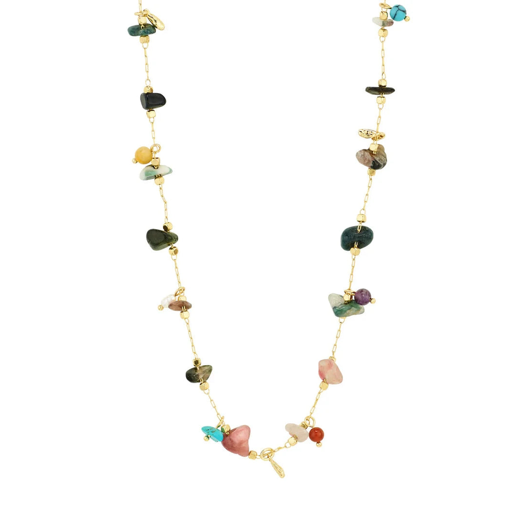 HERE NECKLACE Jewelry PILGRIM GOLD PLATED 