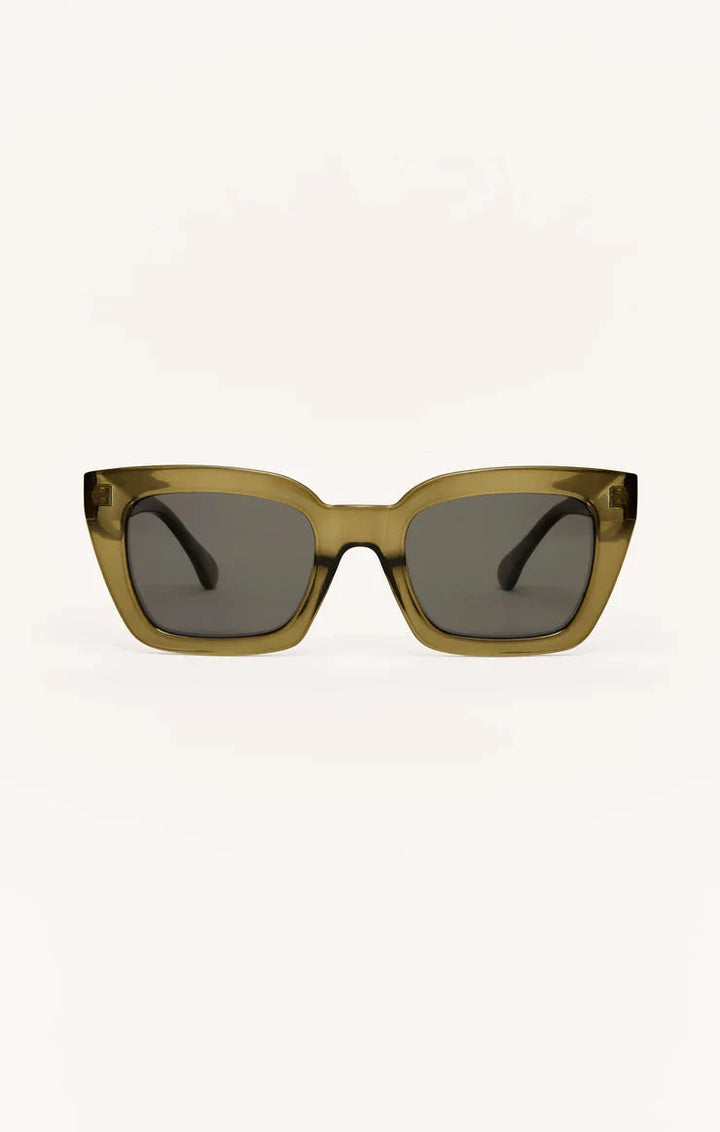 HIDEAWAY SUNGLASSES ACCESSORIES Z SUPPLY MOSS GREY 