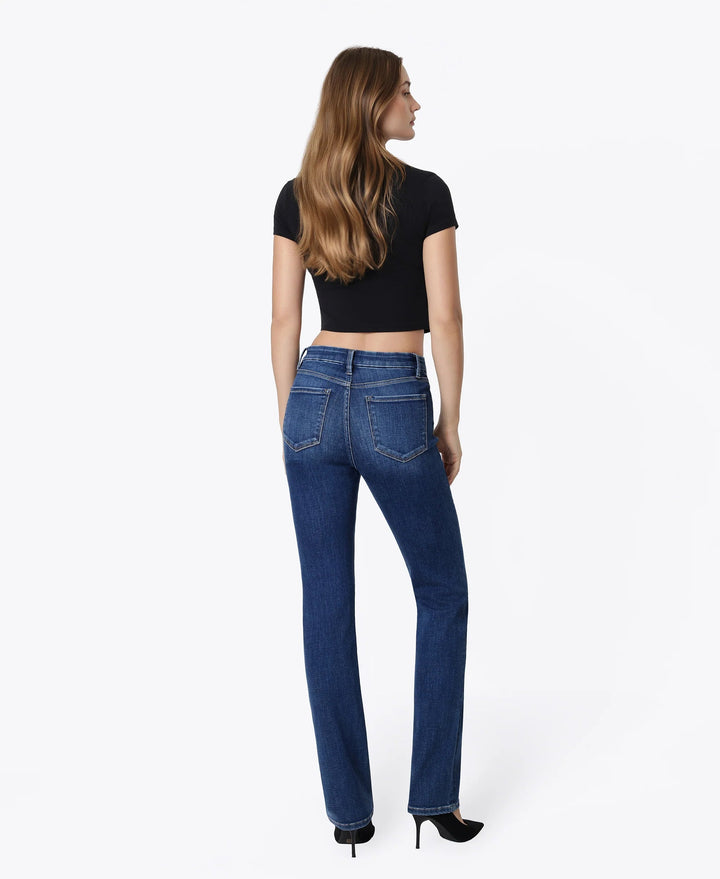 HIGH RISE SLIM STRAIGHT - COMET Denim FLYING MONKEY 
