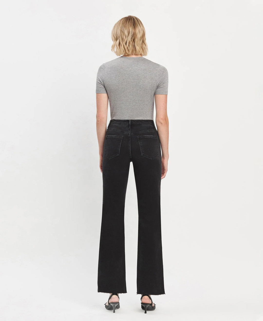 HIGH RISE SLIM WIDE - SMOOTH DENIM FLYING MONKEY 