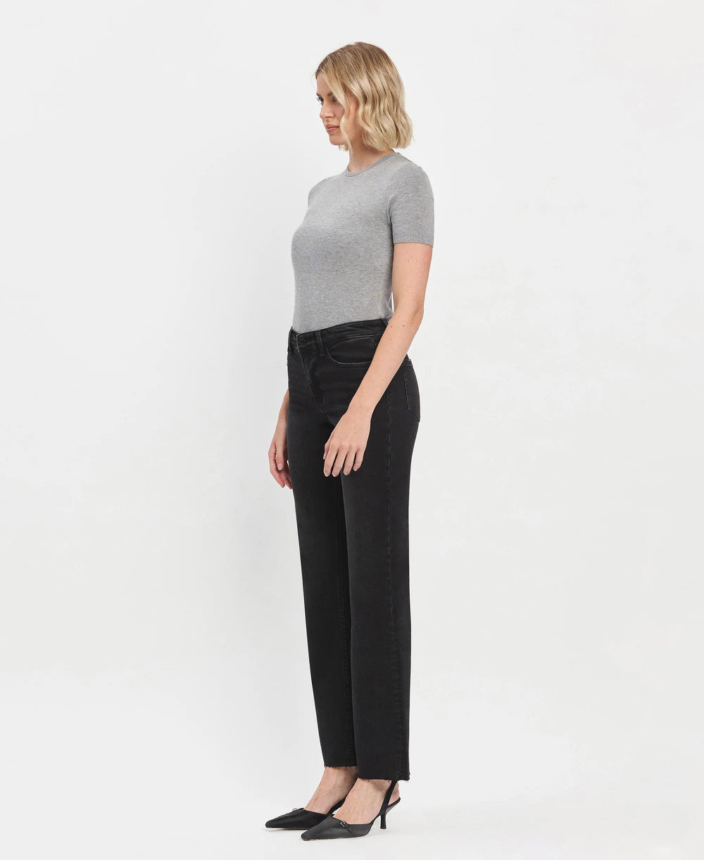 HIGH RISE SLIM WIDE - SMOOTH DENIM FLYING MONKEY 