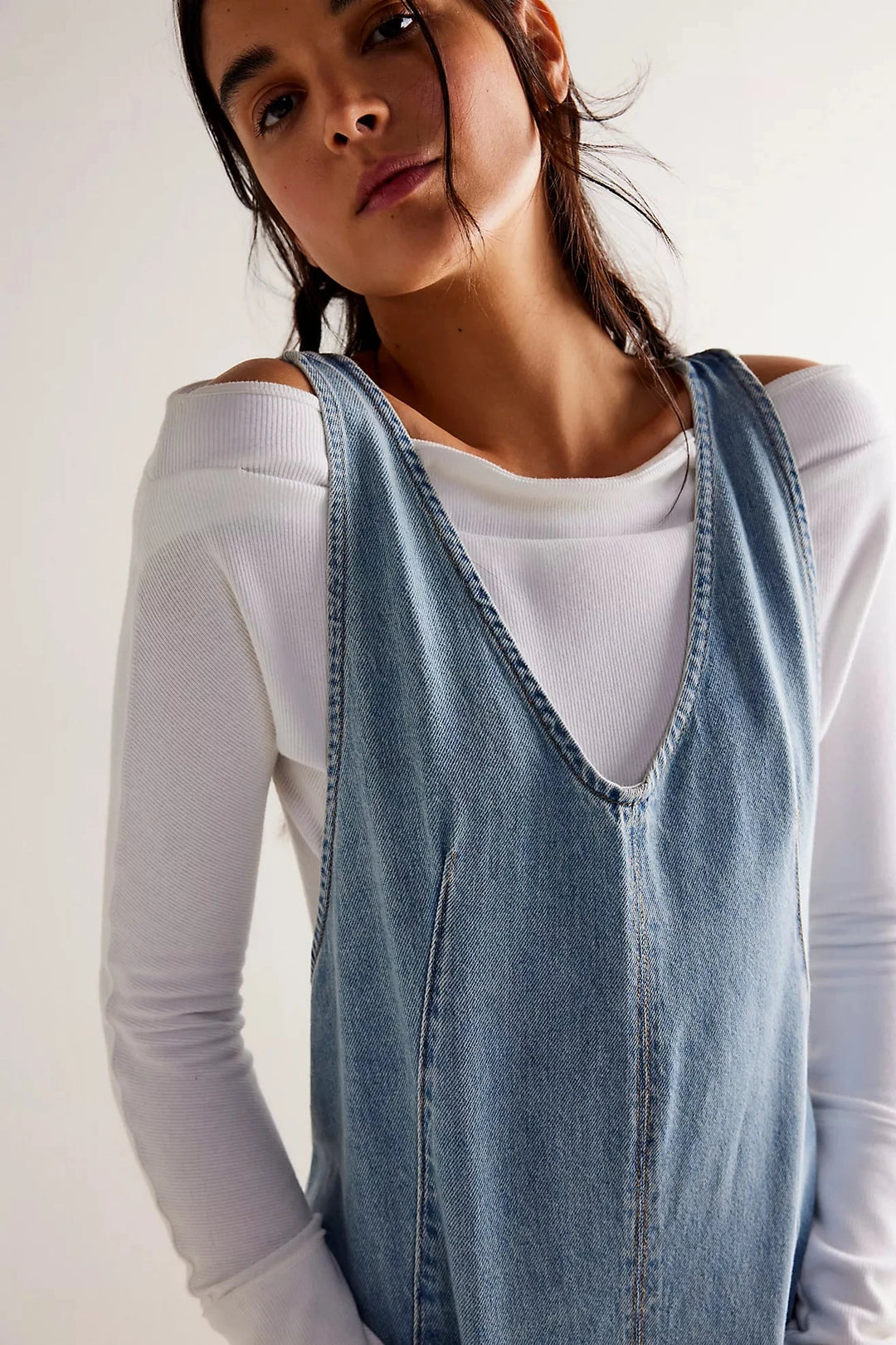 HIGH ROLLER SHORTALL ROMPER Free People 